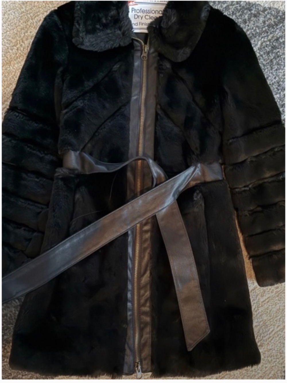 Hawke & co fur coat